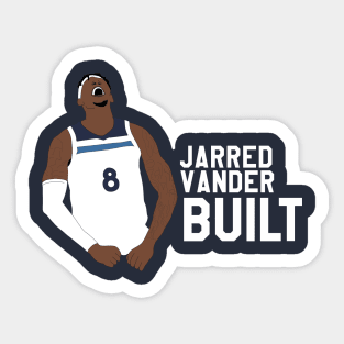 Jarred VanderBUILT Sticker